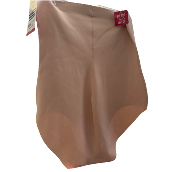 Skinnygirl Bye Bye Panty Lines High Waisted Brief Tummy Control Large - Picture 3 of 6